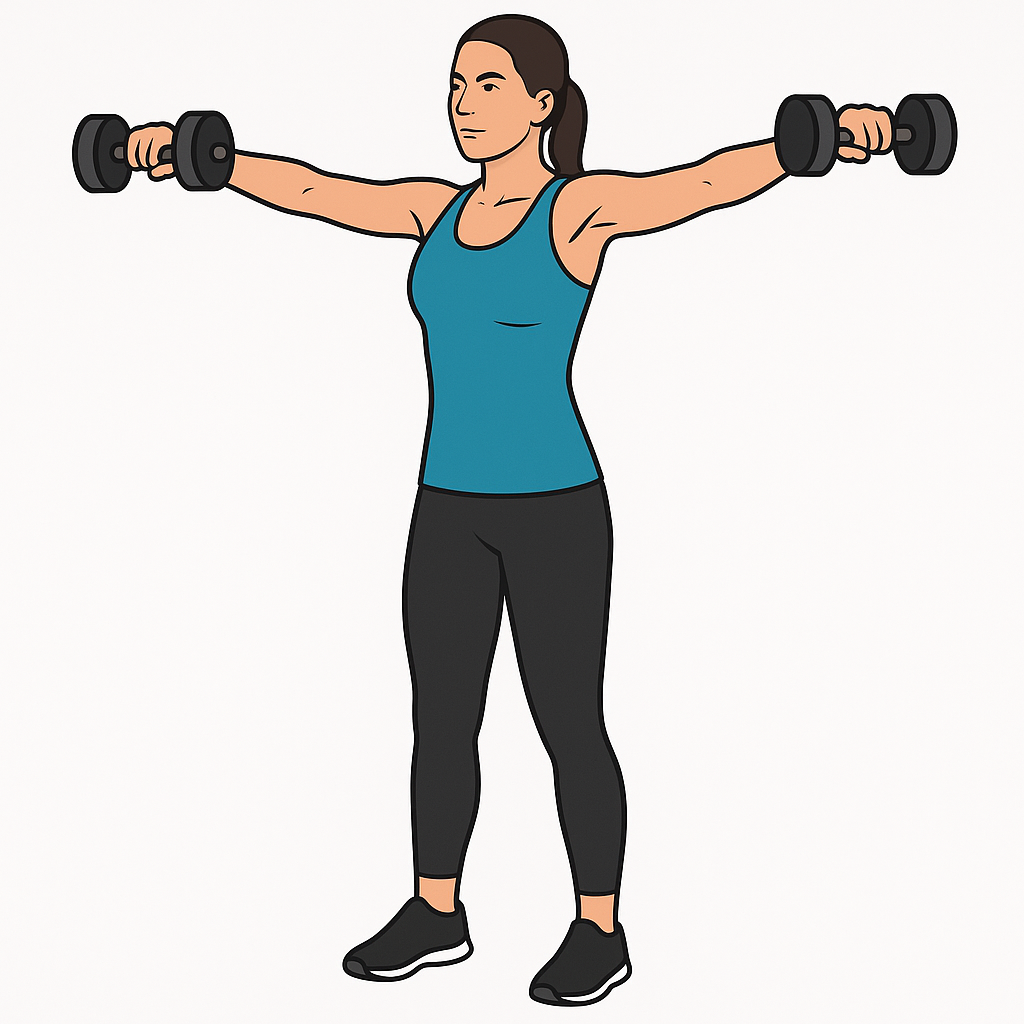 Sidehev illustrasjon